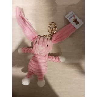 療愈系 醜萌娃娃公仔鑰匙扣 燈芯絨絨毛娃娃鑰匙扣 大牙娃娃 掛件 汽車鑰匙扣 女包掛件 絨毛娃娃鑰匙圈-細節圖2