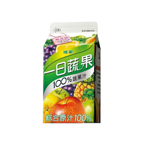[波蜜]波蜜-一日蔬果100%蔬果汁/一日蔬果100%紫色蔬果汁