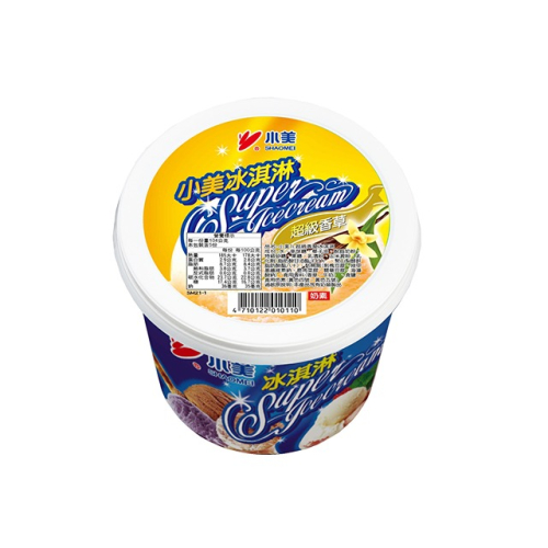 [小美]小美1L-超級香草冰淇淋/超級草莓冰淇淋/超級巧克力冰淇淋/超級芒果冰淇淋/超級芋頭冰淇淋