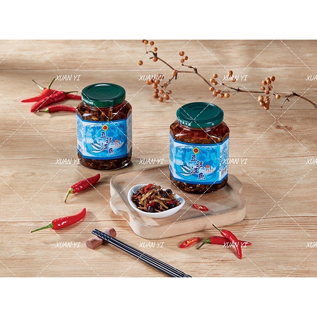 [先一]豆鼓朝天辣椒/豆瓣朝天辣椒/豆豉江魚朝天辣椒/金鉤朝天辣椒/蒜蓉朝天辣椒/素肉醬/350g/剝皮辣椒360g-規格圖7