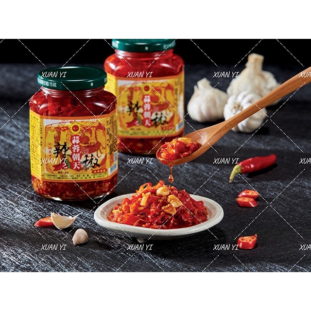 [先一]豆鼓朝天辣椒/豆瓣朝天辣椒/豆豉江魚朝天辣椒/金鉤朝天辣椒/蒜蓉朝天辣椒/素肉醬/350g/剝皮辣椒360g-規格圖7