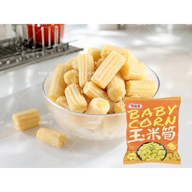 [龍鳳]龍鳳-玉米筍/南瓜塊/栗香地瓜塊/冷凍/方便料理/新品上架-規格圖3