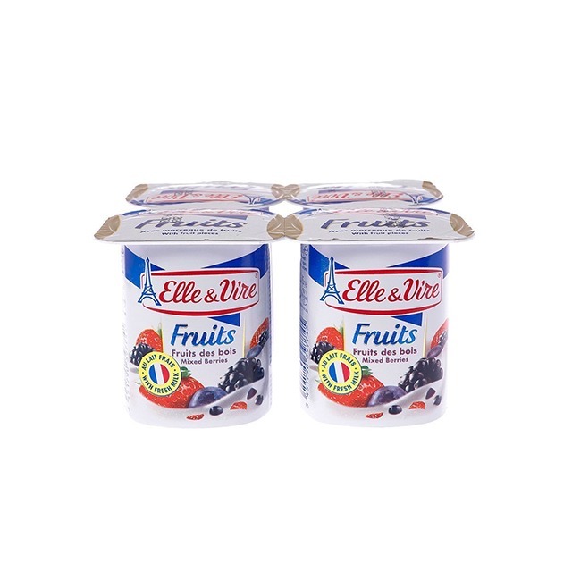 [Elle&Vire]Elle&Vire-草莓/藍莓/蜜桃/綜合莓果優格/優格/愛樂薇-細節圖3