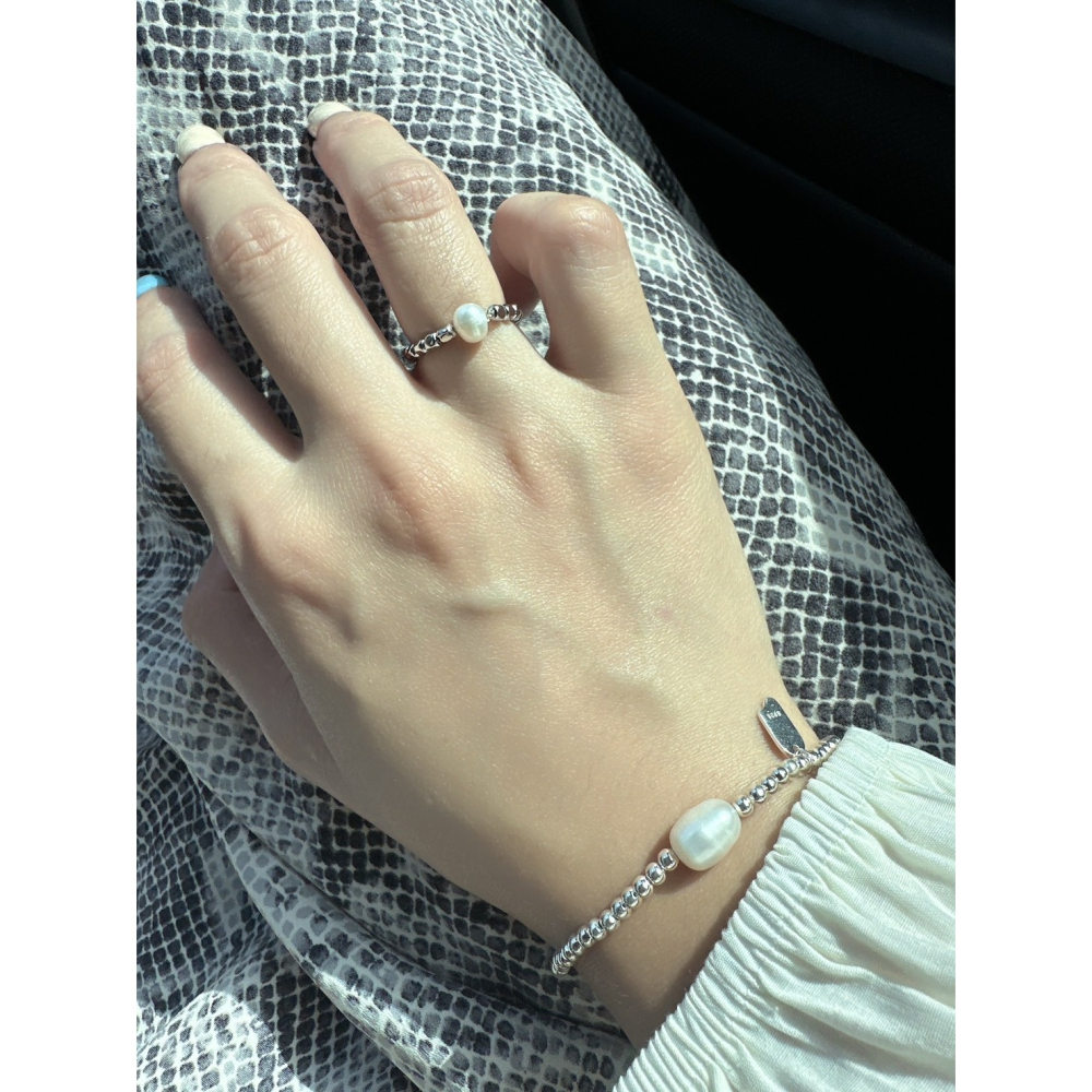 CAKE ACC 單顆碎銀子珍珠-細節圖2