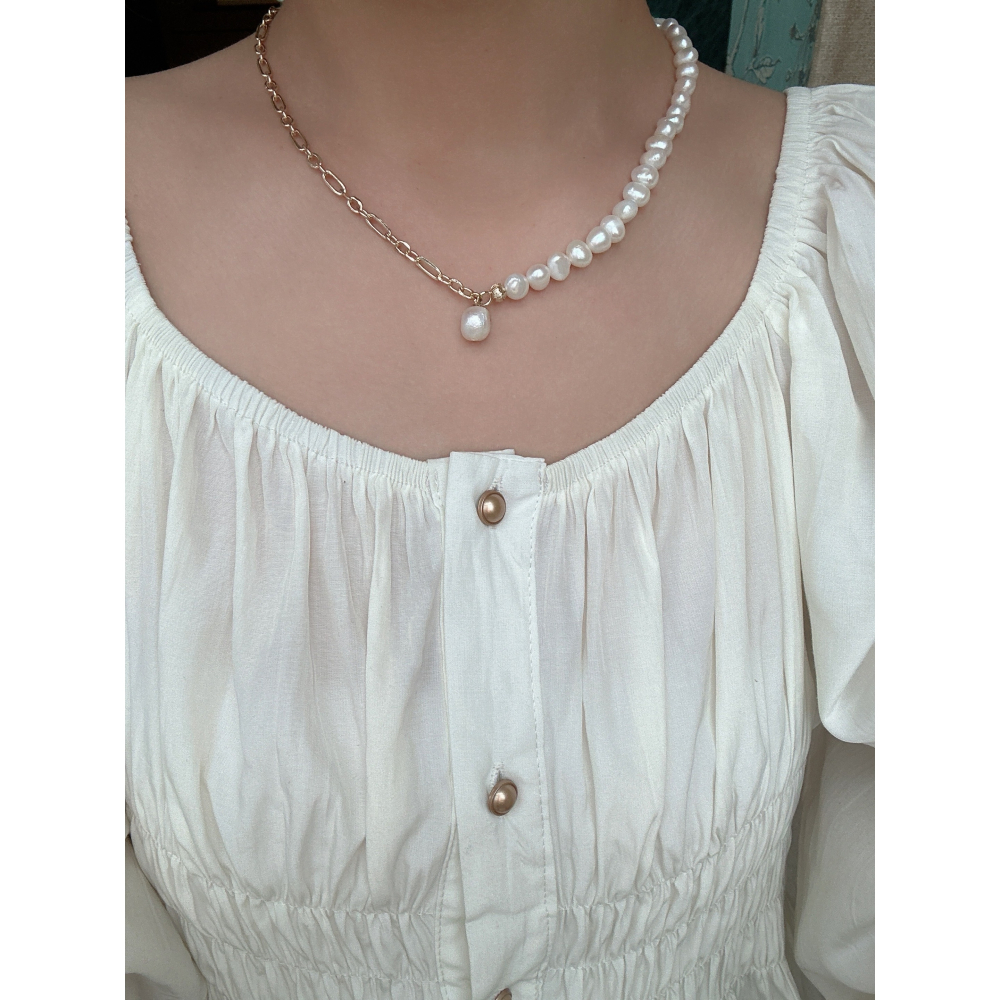 CAKE ACC 貴婦珍珠項鍊-細節圖3