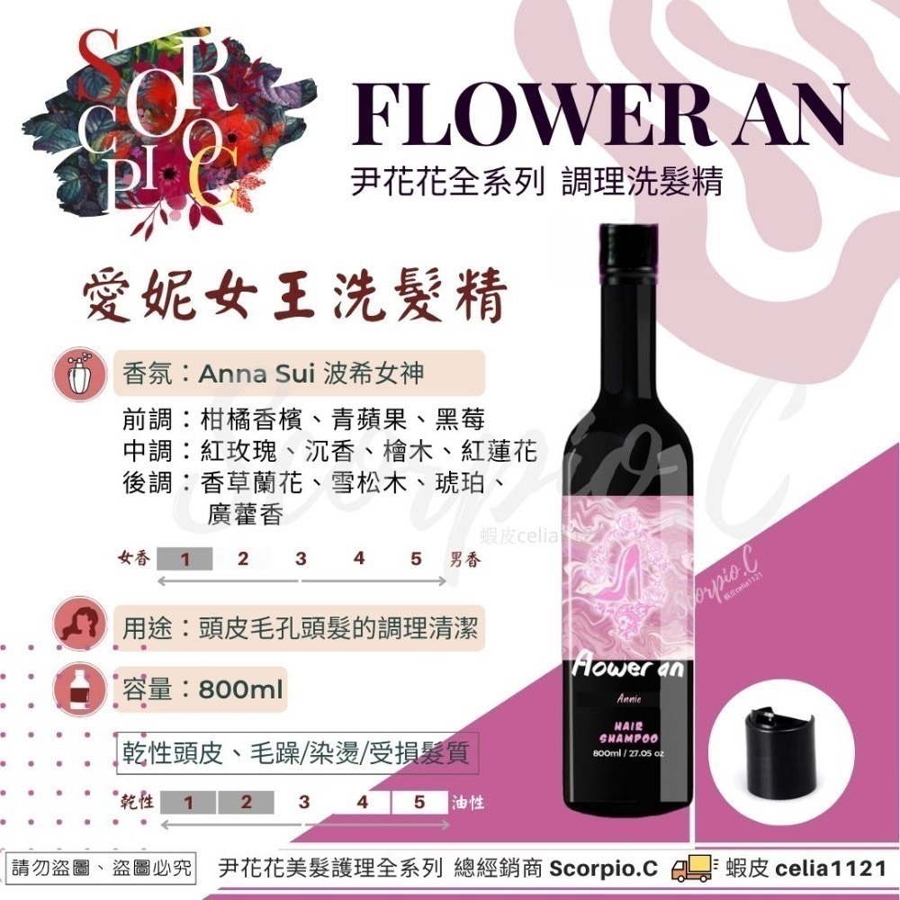 愛妮女王洗髮精