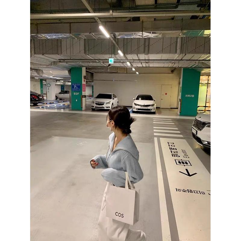 E’nes 🇰🇷 托萊多的風景 V領雙拉鍊毛衣-細節圖4