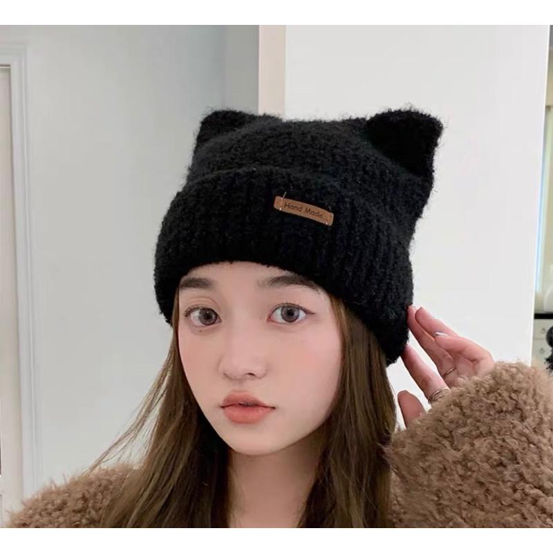 E’nes 🇰🇷Laetitia 貓耳朵毛帽-細節圖3