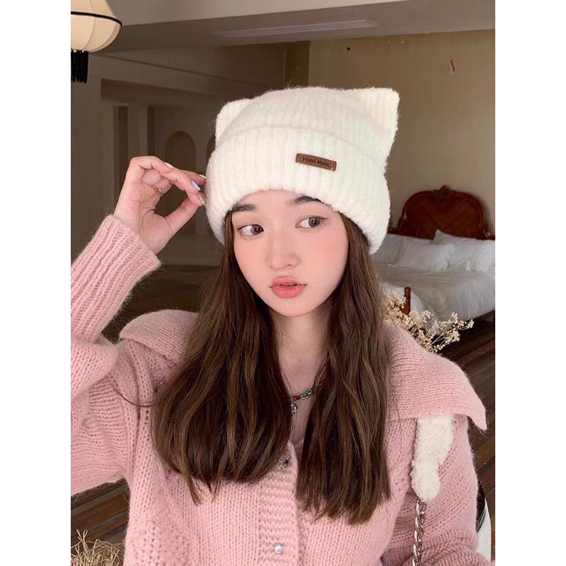 E’nes 🇰🇷Laetitia 貓耳朵毛帽-細節圖4