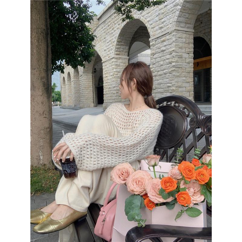 𝐄＇𝐧𝐞𝐬🇰🇷蜜糖鬆餅🥞溫柔套裝（吊帶裙+毛衣一組）-細節圖2