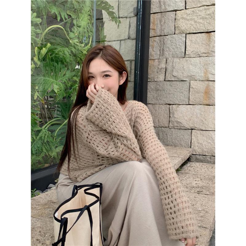 𝐄＇𝐧𝐞𝐬🇰🇷蜜糖鬆餅🥞溫柔套裝（吊帶裙+毛衣一組）-細節圖8