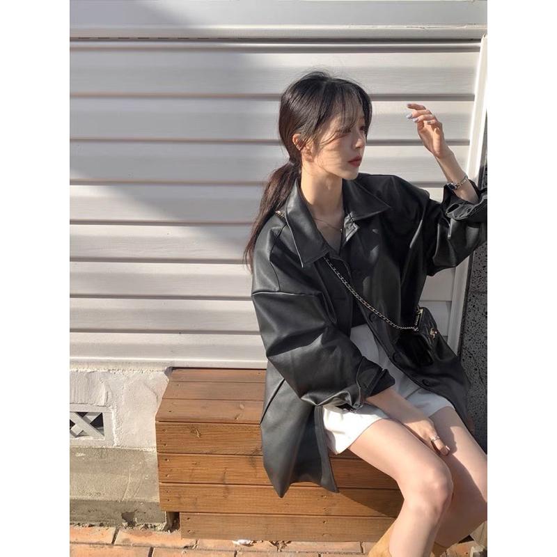 𝐄＇𝐧𝐞𝐬 🇰🇷附實拍🌟人氣明星的私生活 百搭皮外-細節圖2