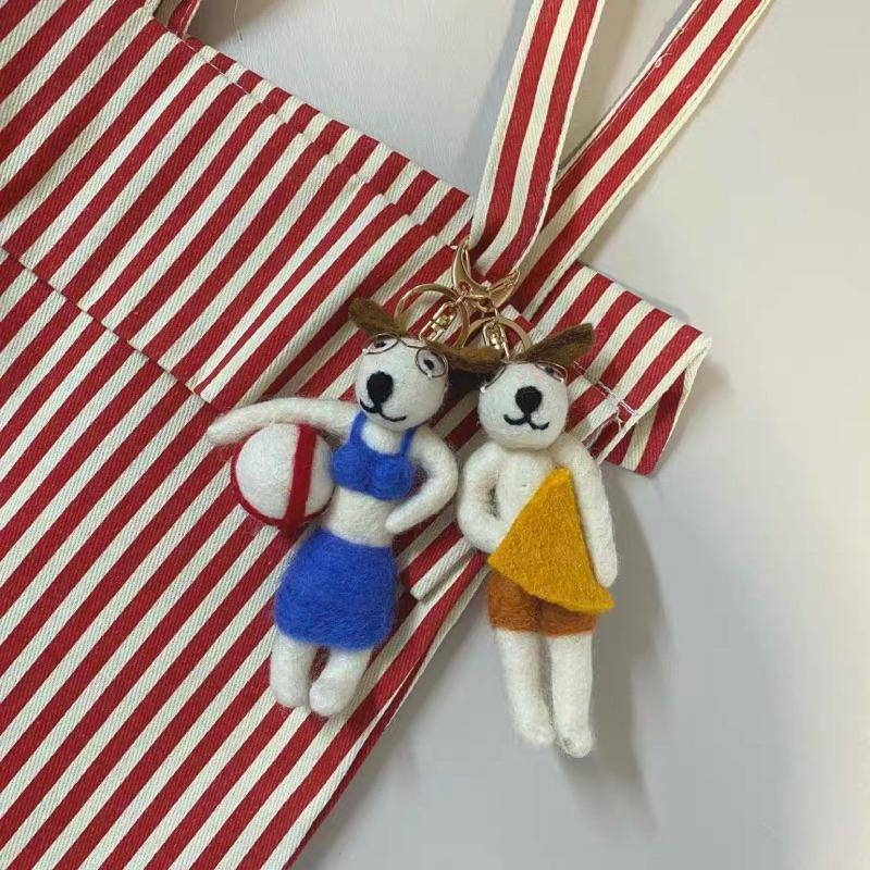 E’nes 🇰🇷 J’ai Deux 尼泊爾手工羊毛娃娃-細節圖2