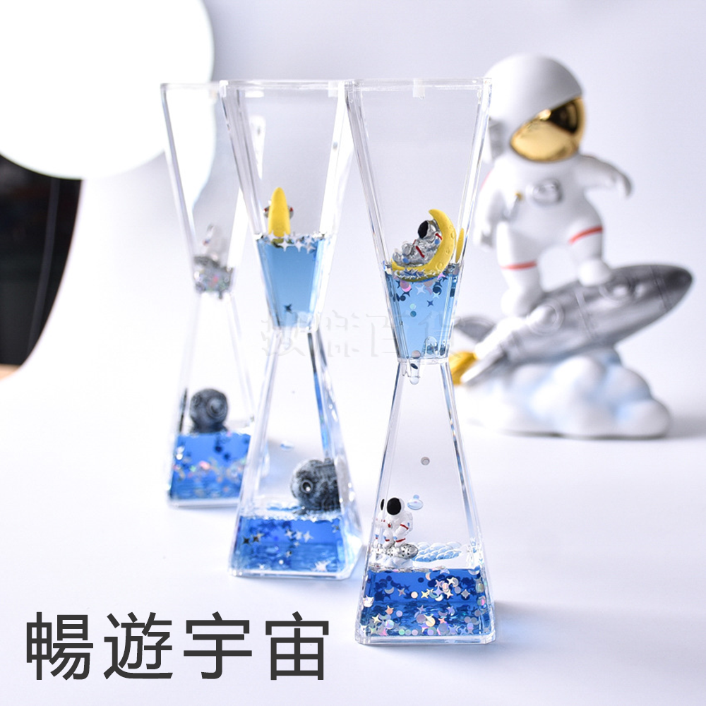 裝飾品 造型油漏 桌上擺飾 飾品 時光沙漏 壓克力裝飾 生日 禮物 禮品 送禮 交換禮物 辦公桌 書桌擺飾 居家裝飾-細節圖2