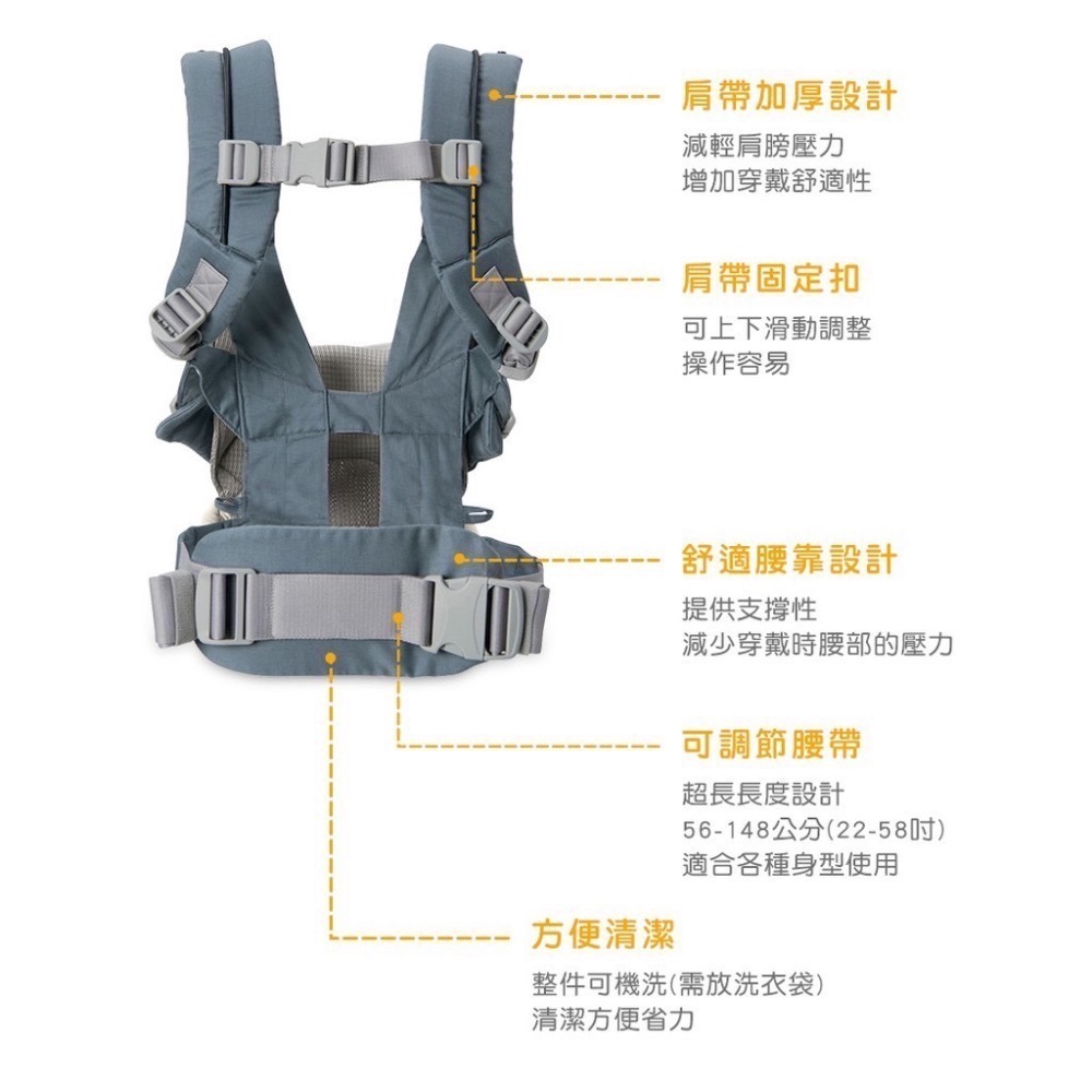奇哥Joie savvy四合一嬰兒背帶+口水墊組-細節圖6