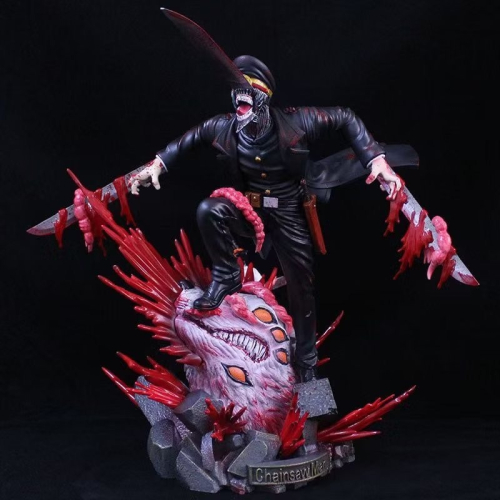惠美玩品 電鋸人 GK 公仔 2308 鏈鋸人 惡魔系列 刀之惡魔 豪華版 雕像 模型 盒裝