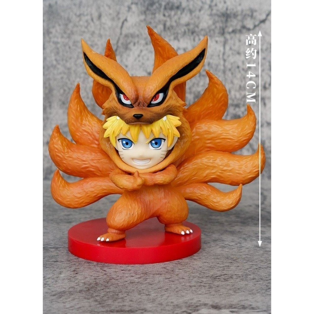 惠美玩品 現貨 火影忍者 其他 公仔 2309 尾獸 玩偶服 鳴人 九尾狐 我愛羅 守鶴 共兩款-細節圖2