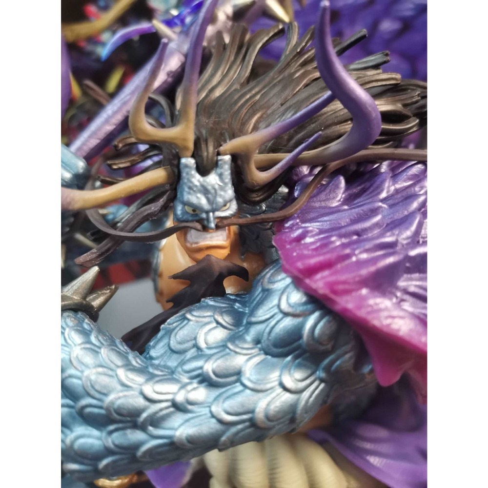 惠美玩品 現貨 海賊王 其他 公仔 2310 LX凱多 新老四皇 制霸共鳴 雕像場景 盒裝-細節圖2