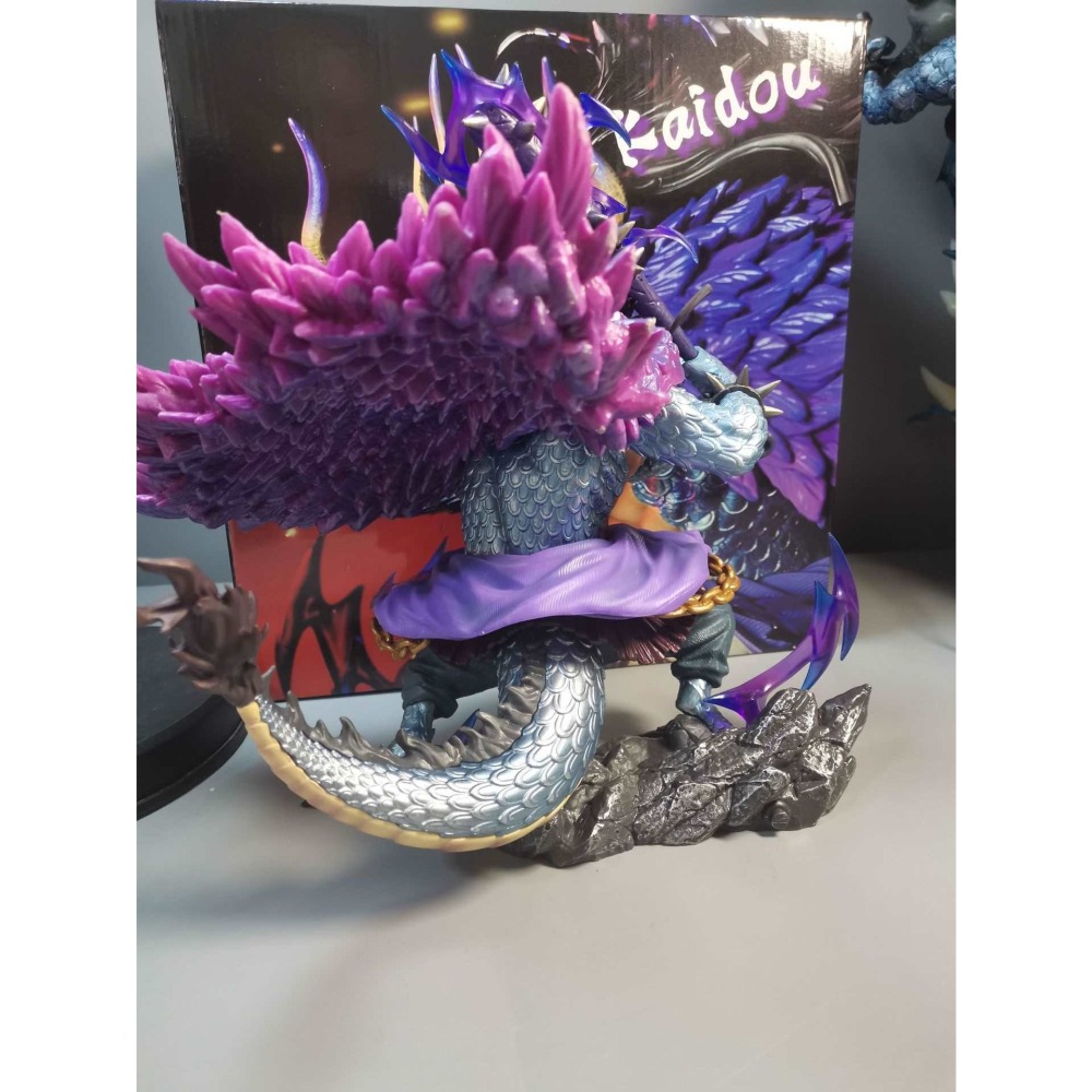 惠美玩品 現貨 海賊王 其他 公仔 2310 LX凱多 新老四皇 制霸共鳴 雕像場景 盒裝-細節圖5