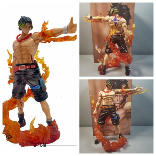 惠美玩品 海賊王 GK 公仔 2311 艾斯 頂上決戰 火焰指尖 艾斯 場景模型