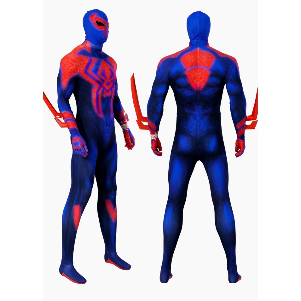 惠美玩品 歐美系列 其他 服飾 2306 蜘蛛俠2099cos服 宇宙 連體緊身衣cosplay-細節圖8