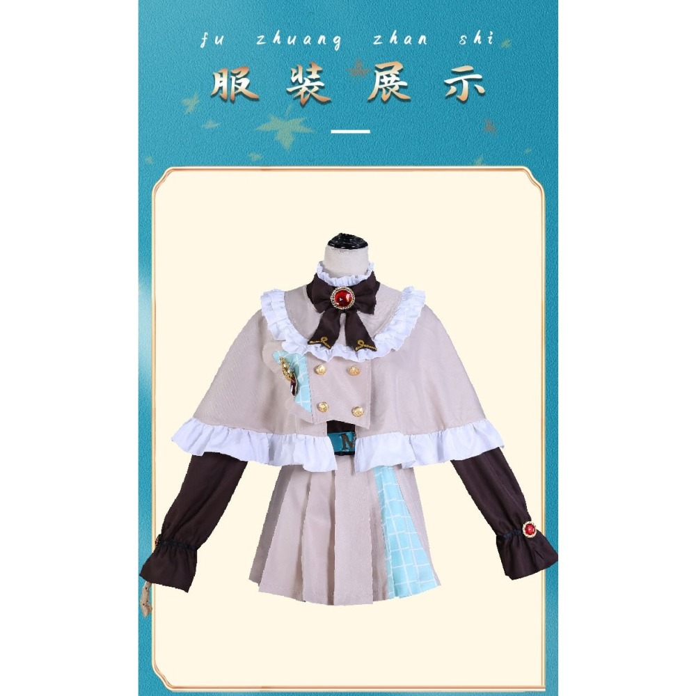 惠美玩品 初音未來 其他 服飾 2306 歌姬少女偵探miku小偵探cosplay 斗篷c服裝虛擬偶像-細節圖4