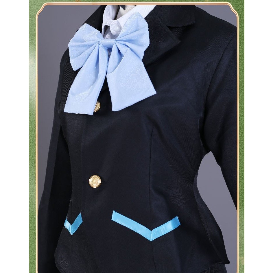 惠美玩品 羈絆者 其他 服飾 2307 園崎法子cos服Kiznaiver衣服日常制服套裝-細節圖7