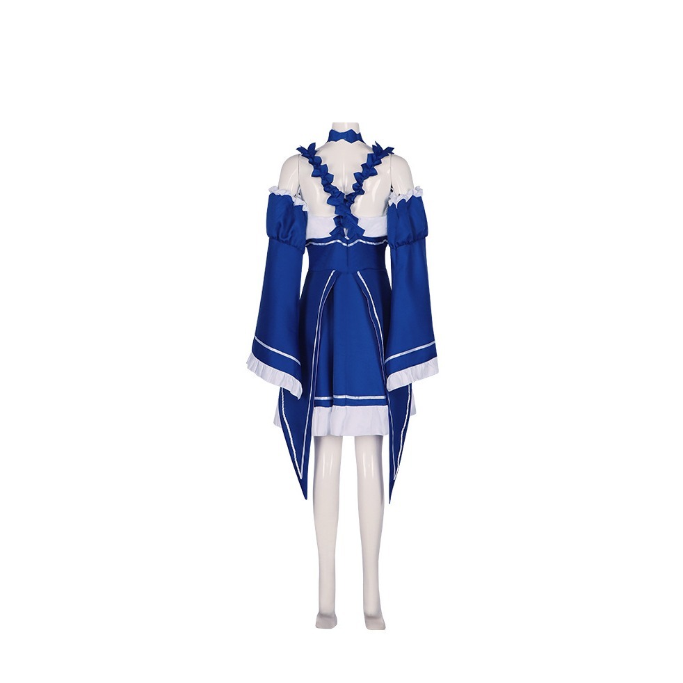 惠美玩品 Re從零開始的異世界生活 其他 服飾 2307 惡魔蕾姆拉姆女僕裝cospaly萬聖節服裝-細節圖8