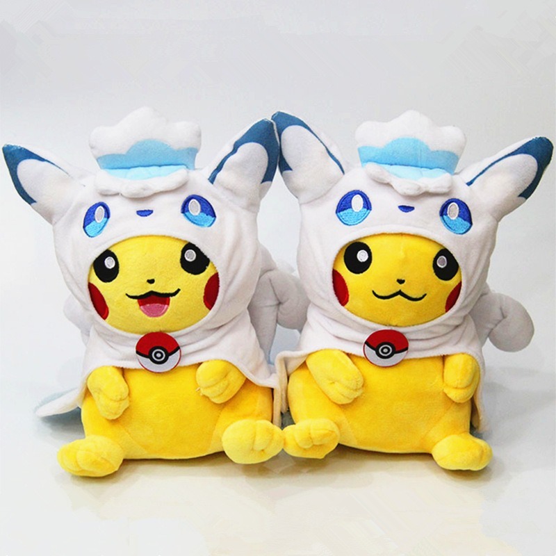 惠美玩品 現貨 神奇寶貝 其他 玩偶 1706 POKEMON 皮卡丘 Cosplay 六尾 共四款-細節圖6