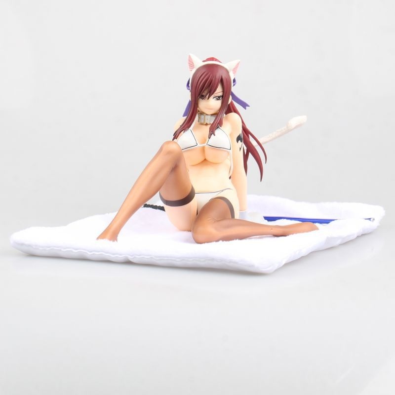 惠美玩品 現貨 Fairy Tail Orcatoys 公仔 1612 艾爾莎傑拉爾 黑貓 白貓 共兩款-細節圖3