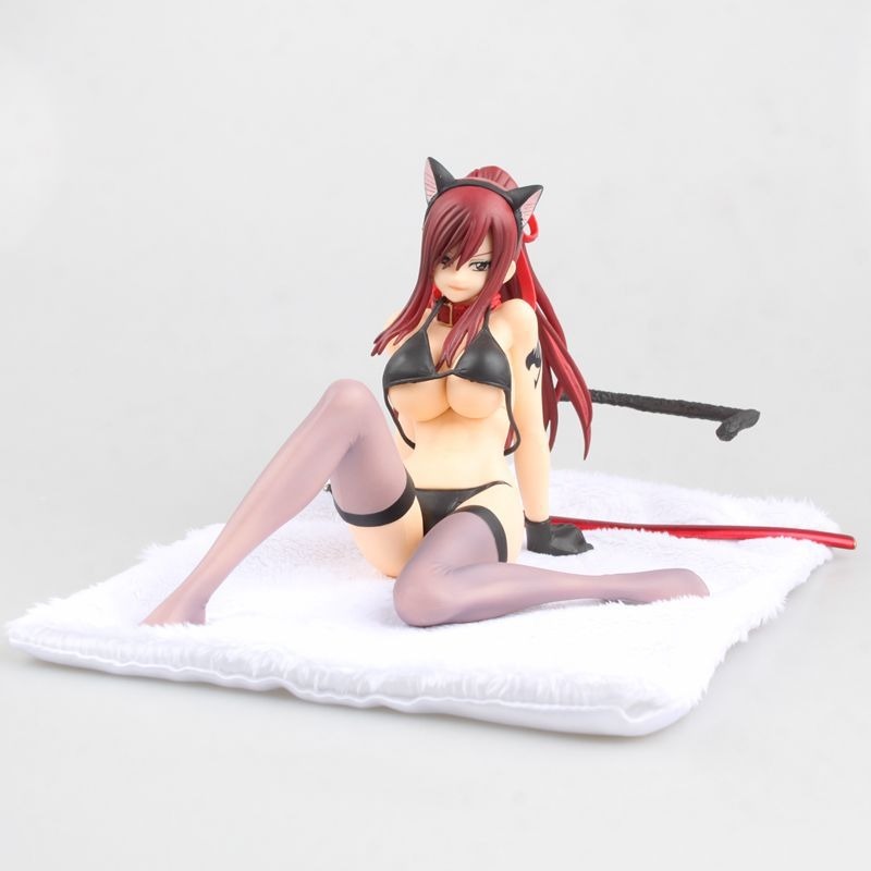 惠美玩品 現貨 Fairy Tail Orcatoys 公仔 1612 艾爾莎傑拉爾 黑貓 白貓 共兩款-細節圖5