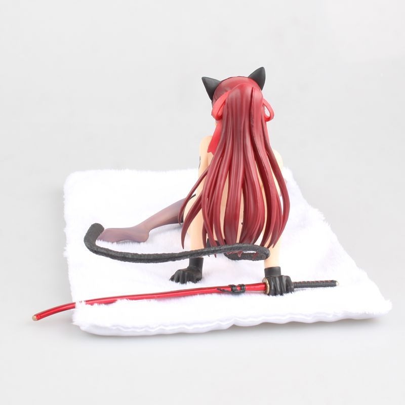 惠美玩品 現貨 Fairy Tail Orcatoys 公仔 1612 艾爾莎傑拉爾 黑貓 白貓 共兩款-細節圖7