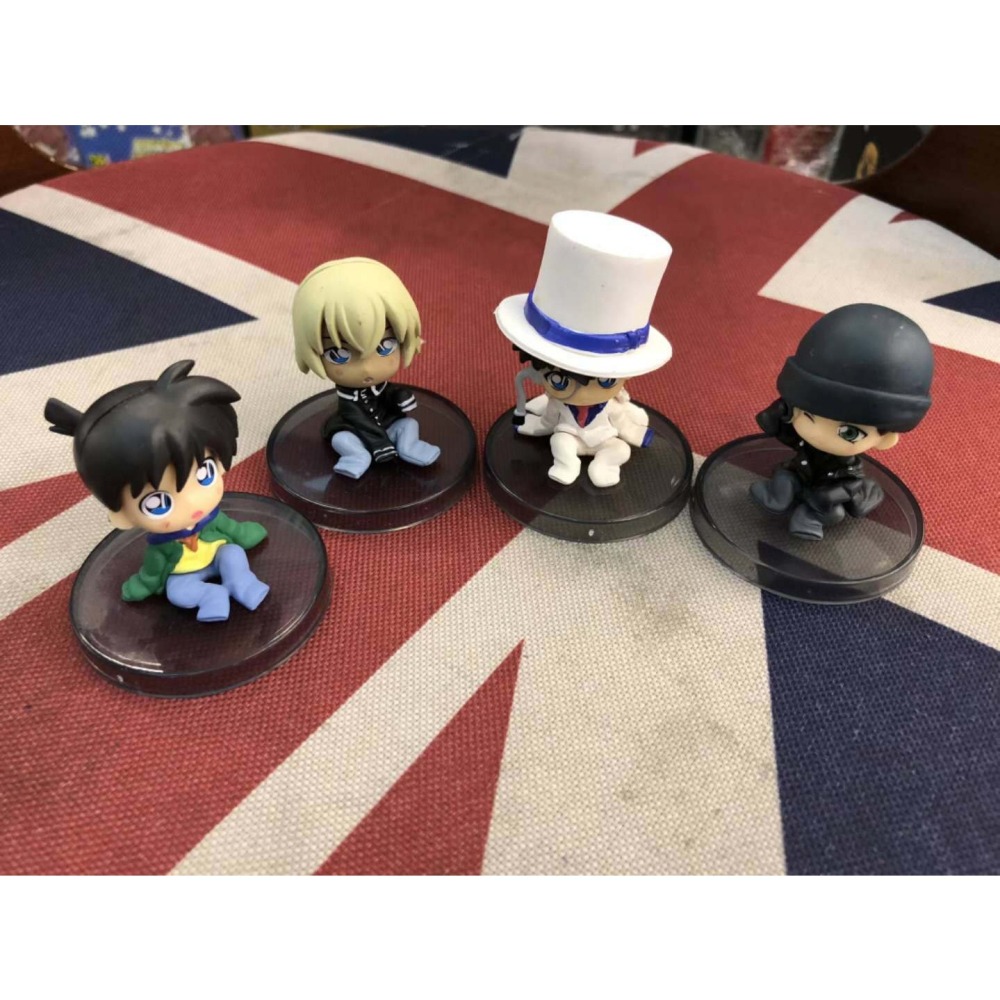 惠美玩品 現貨 柯南 其他 公仔 1809 名偵探柯南 童年 坐姿 赤井秀一 安室透 四款一套-細節圖2