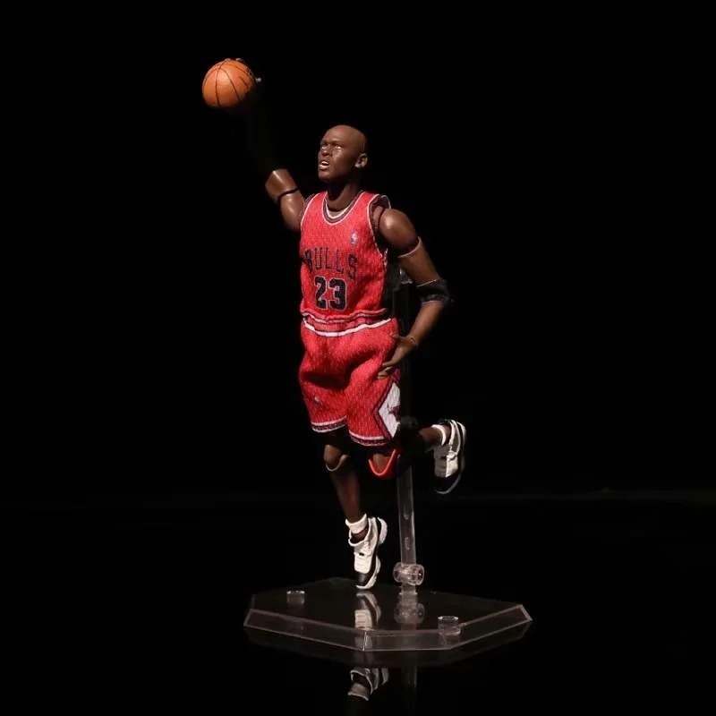 惠美玩品 現貨 歐美系列 其他 公仔 2105 籃球明星 maf喬丹 23號紅衣 Michael Jordan 可動-細節圖2