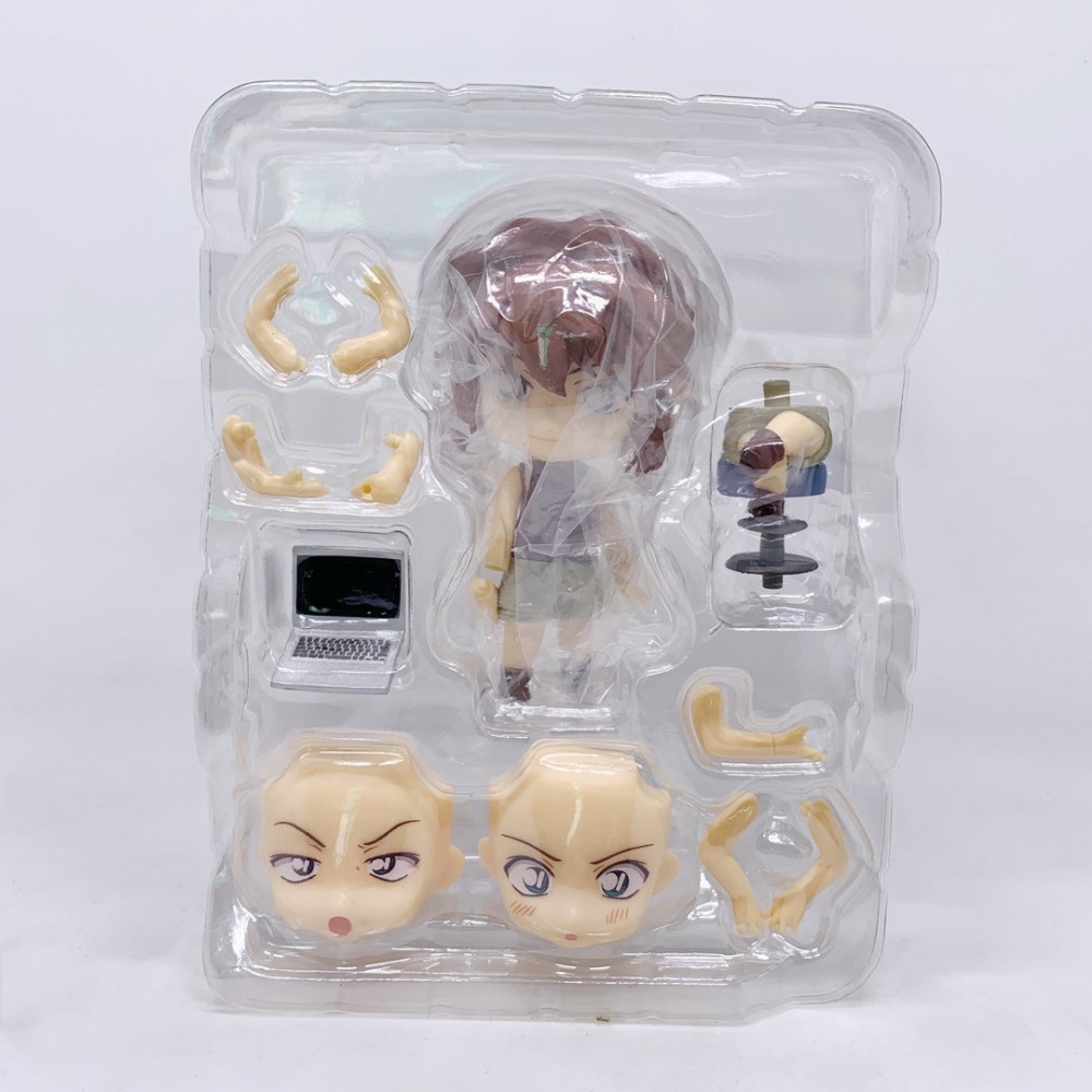 惠美玩品 現貨 柯南 GSC 1140 公仔 2207 灰原哀 Q版粘土人 可動人偶 可換臉-細節圖5