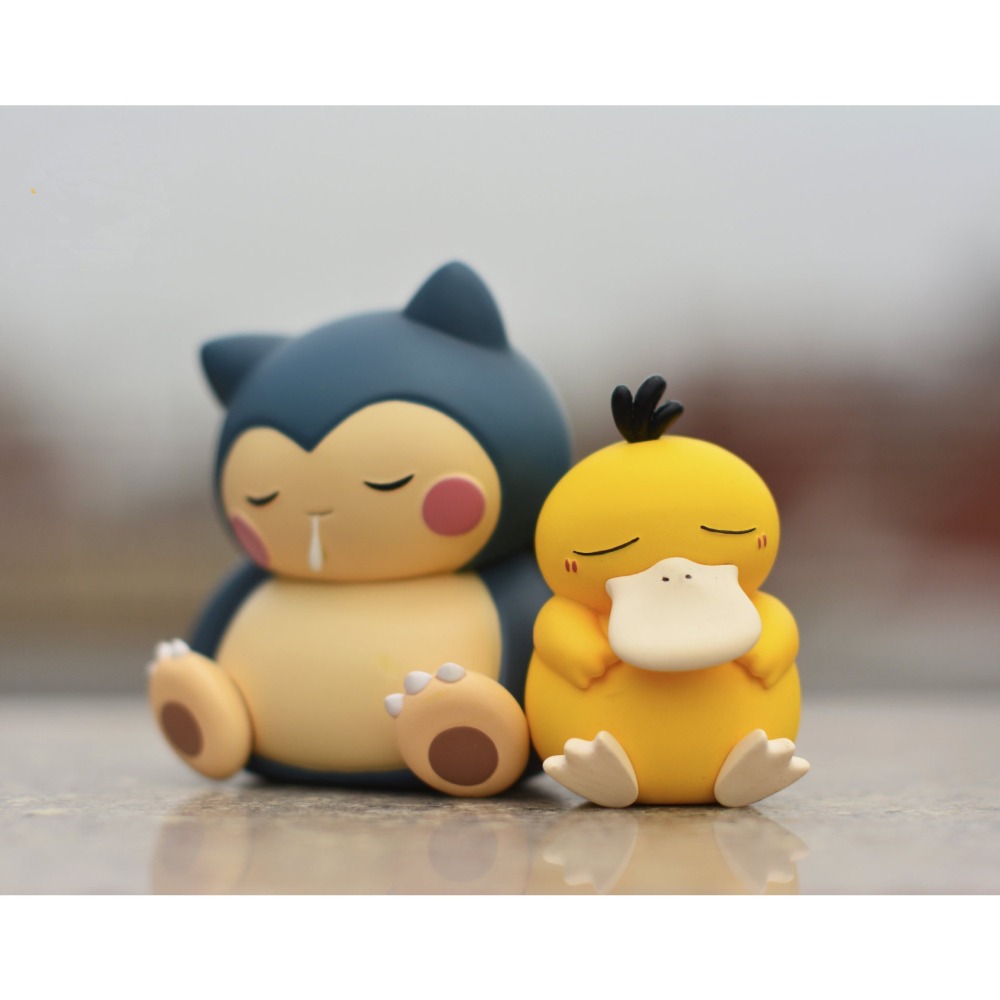 惠美玩品 現貨 神奇寶貝 其他 公仔 2210 寶可夢 萌寶系列 睡眠 可達鴨 小卡比獸 大卡比獸 家居擺件 共三款-細節圖3