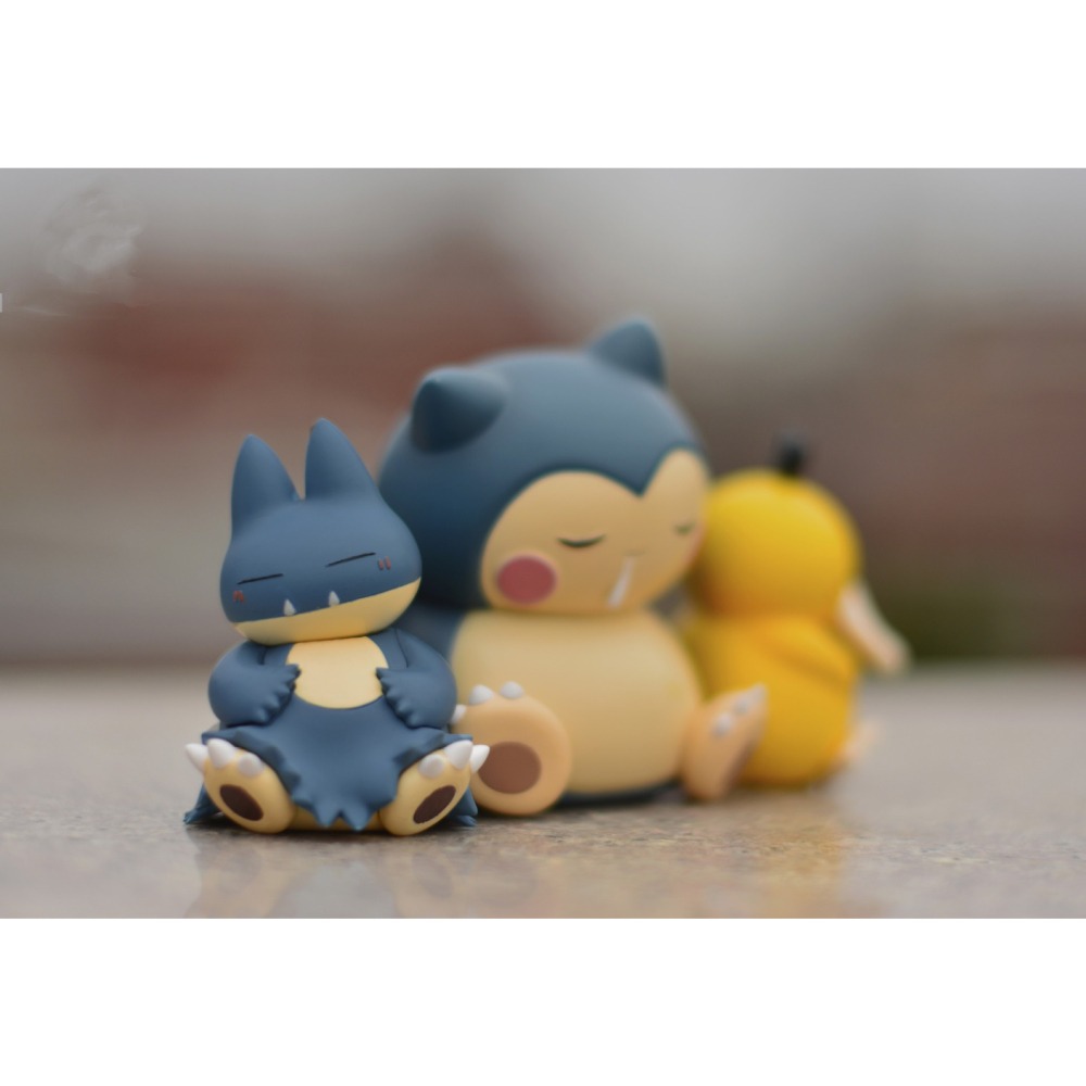 惠美玩品 現貨 神奇寶貝 其他 公仔 2210 寶可夢 萌寶系列 睡眠 可達鴨 小卡比獸 大卡比獸 家居擺件 共三款-細節圖4