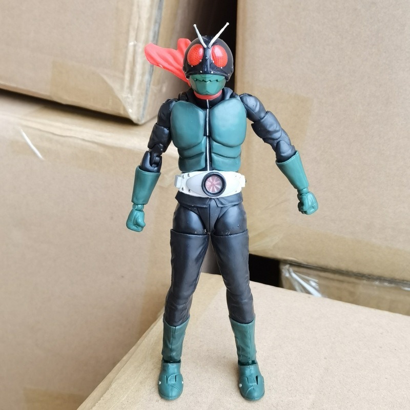 惠美玩品 現貨 歐美系列 其他 公仔 2212 假面騎士 真骨雕櫻島1號 高能甲斗e哥 關節可動 模型擺件盒裝-細節圖4