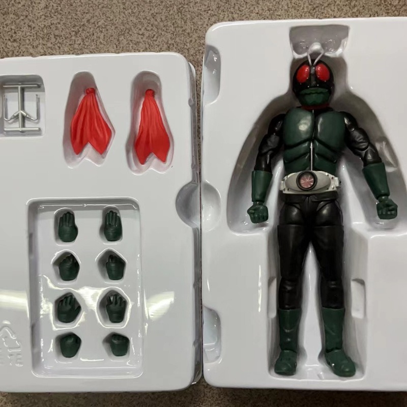 惠美玩品 現貨 歐美系列 其他 公仔 2212 假面騎士 真骨雕櫻島1號 高能甲斗e哥 關節可動 模型擺件盒裝-細節圖8