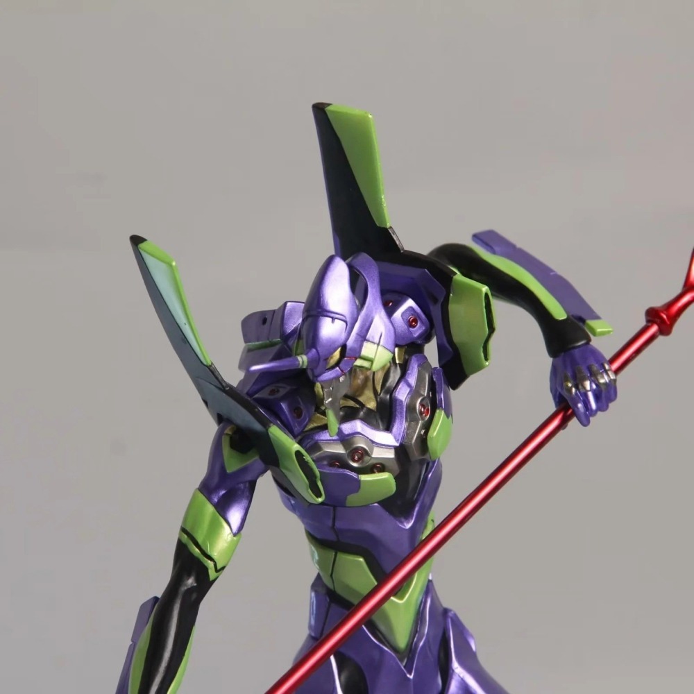 惠美玩品 EVA新世紀福音戰士 其他 公仔 2401 電鍍初號機 站姿 遊戲周邊 模型擺件-細節圖2