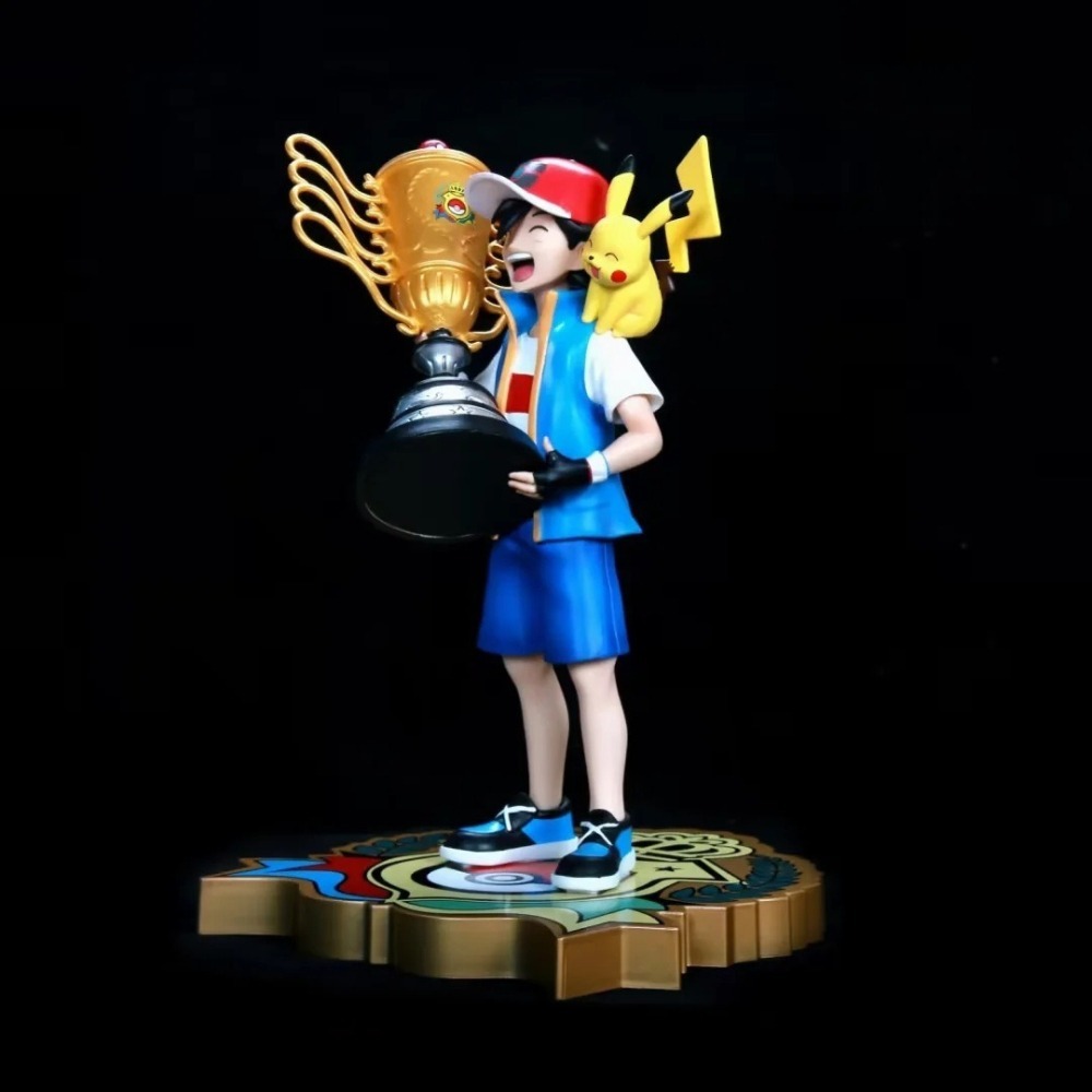 惠美玩品 神奇寶貝 其他 公仔 2401 寵物小精靈 皮卡神小智 全國大賽 冠軍杯 站姿-細節圖3