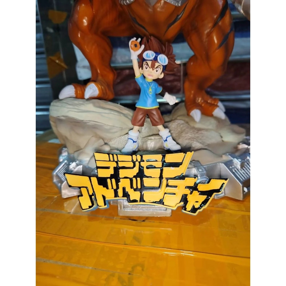 惠美玩品 數碼寶貝 GK 公仔 2401 超大機械暴龍獸 戰鬥版 雕像場景-細節圖6