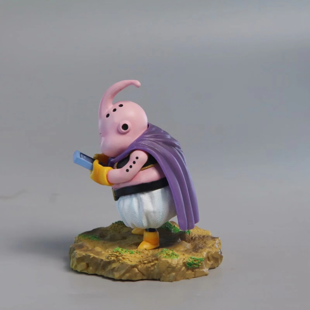 惠美玩品 七龍珠 其他 公仔 2402 超級賽亞人 氣 魔人胖布歐 遊戲機 可替換頭 Q版 爆模型-細節圖5