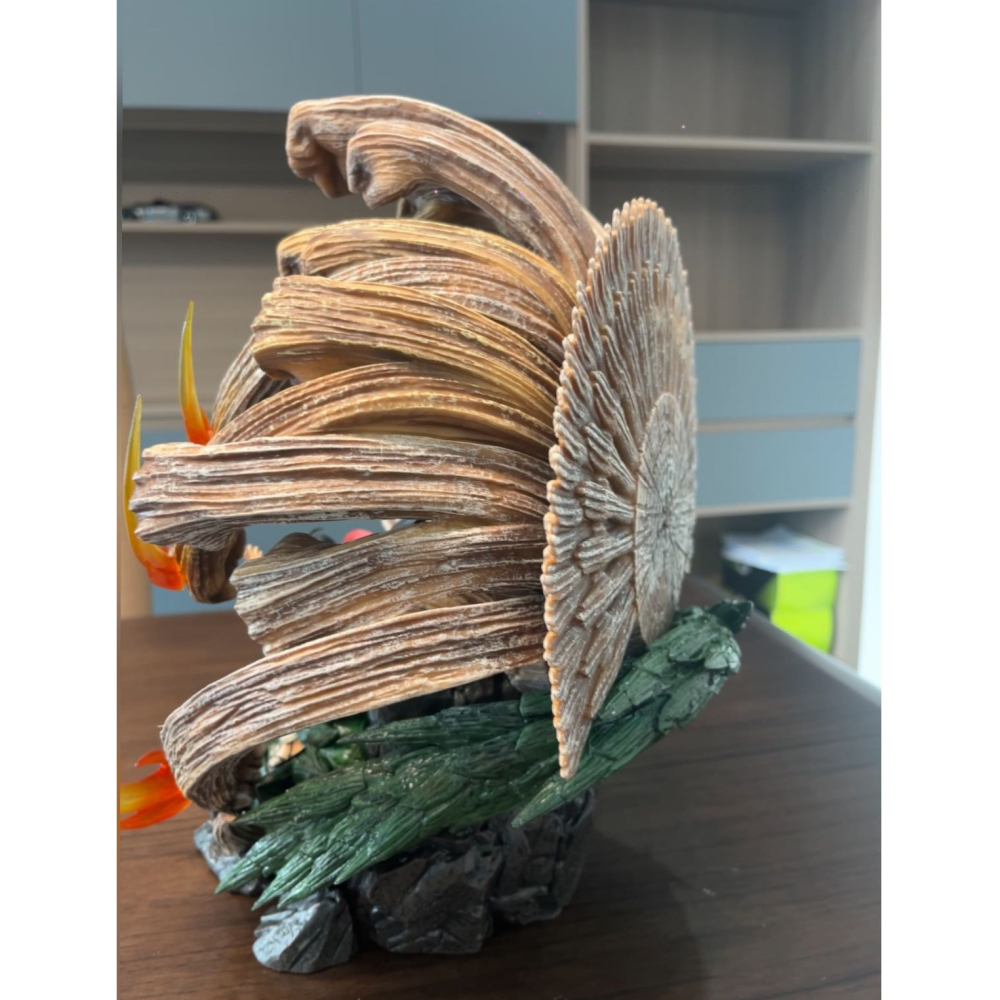 惠美玩品 火影忍者 GK 公仔 2403 火影 十年百忍 千手柱間 初代火影 雕像場景-細節圖5