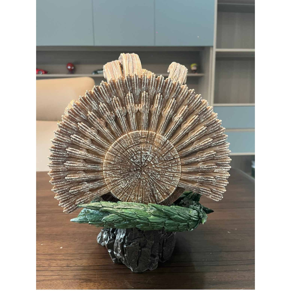 惠美玩品 火影忍者 GK 公仔 2403 火影 十年百忍 千手柱間 初代火影 雕像場景-細節圖7