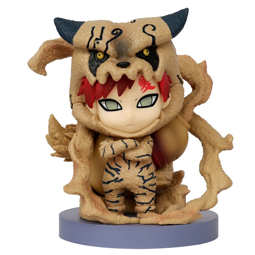 惠美玩品 火影忍者 其他 公仔 2403 SD 我愛羅 尾獸玩偶服 Q版車載機箱擺件-細節圖2