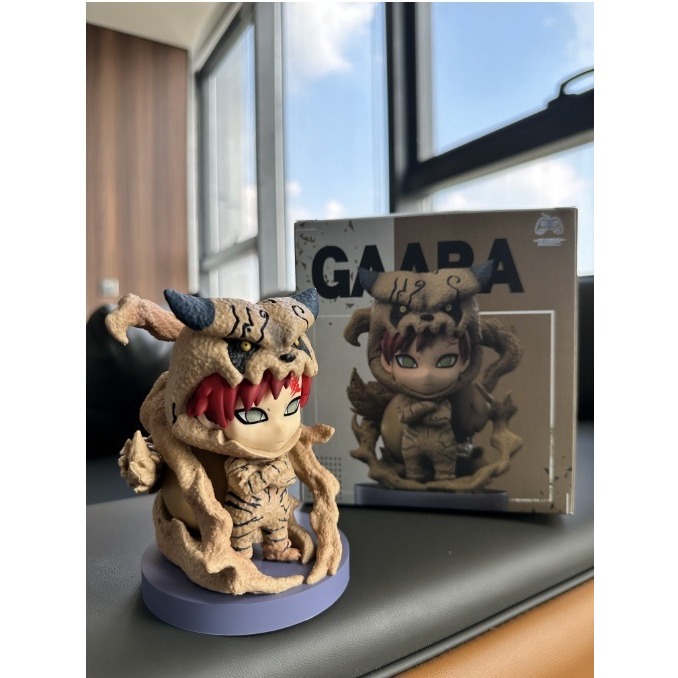 惠美玩品火影忍者其他公仔2403 SD 我愛羅尾獸玩偶服Q版車載機箱擺件