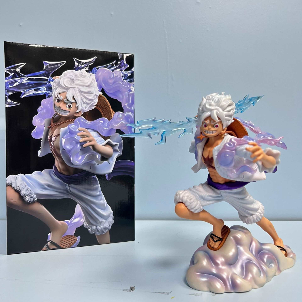 惠美玩品 海賊王 GK 公仔 2403 踏雲閃電尼卡路飛 太陽神 戰鬥形態-細節圖6