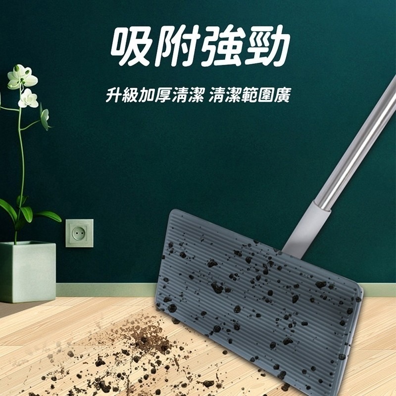 多荳啾 DUDOJIU♡｜🔜快速出貨🚚 🧡乾濕兩用靜電除塵拖把（贈10片除塵紙）可加 購靜電除塵紙-細節圖3