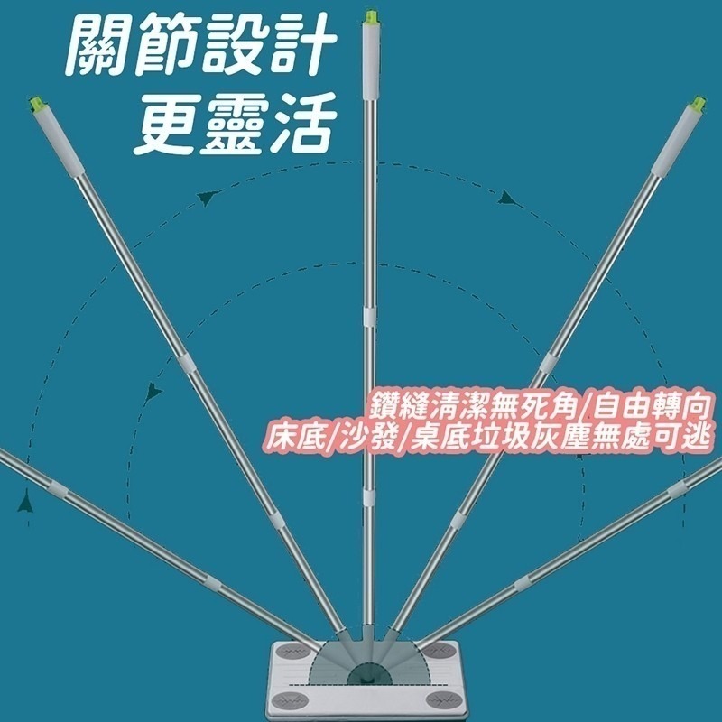 多荳啾 DUDOJIU♡｜🔜快速出貨🚚 🧡乾濕兩用靜電除塵拖把（贈10片除塵紙）可加 購靜電除塵紙-細節圖5